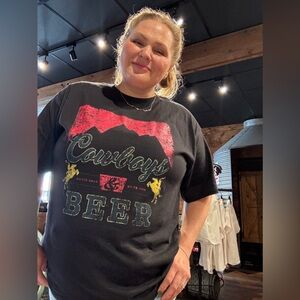 Cowboys & Beer OversizedTee